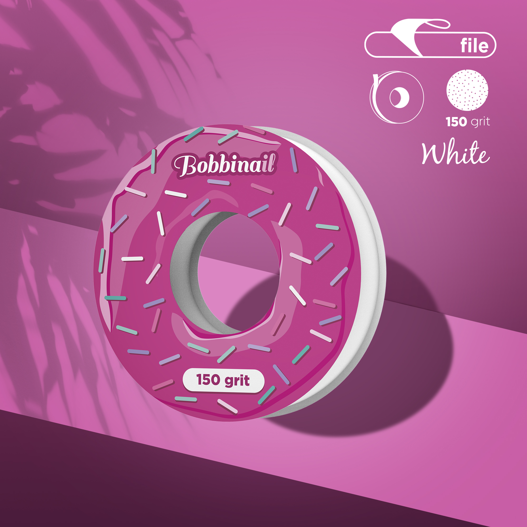 38e0e2e99a5c423dc82881fae691642f.jpg STALEKS EXPERT Donut Ανταλλακτικό μπλοκ κόλλησης αρχείων για ευθεία λίμα, 150 γκριτ - Image 1