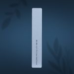 Ευρεία ίσια μεταλλική λίμα νυχιών EXCLUSIVE,180/180 κόκκους
